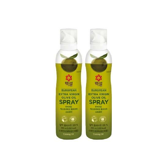 CJ 백설 올리브유 스프레이 200ml x2개