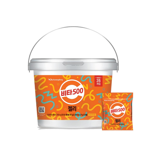 광동 비타500 젤리 대용량 (27g 35개입) 1개