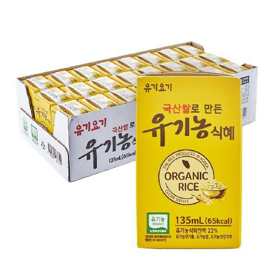 유기요기 국산쌀로 만든 유기농 식혜 135ml x 24팩