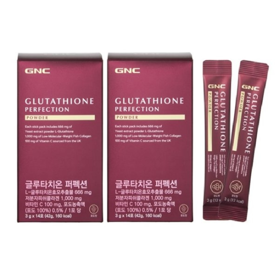 (신세계강남점)GNC 글루타치온 퍼펙션 2개 세트 / 글루타치온+콜라겐+비타민C
