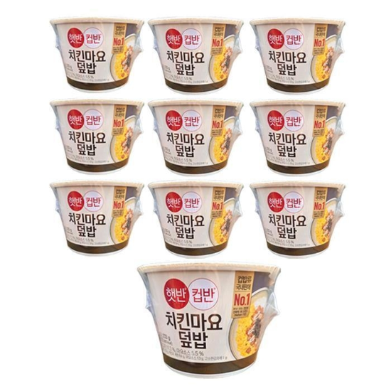 CJ햇반 치킨마요덮밥 233g 10개 (51814566)