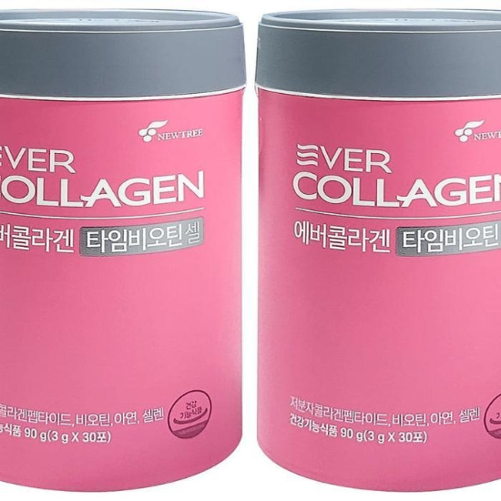 뉴트리에버콜라겐타임비오틴셀3gx30포2통2개월분x2SET(SH)