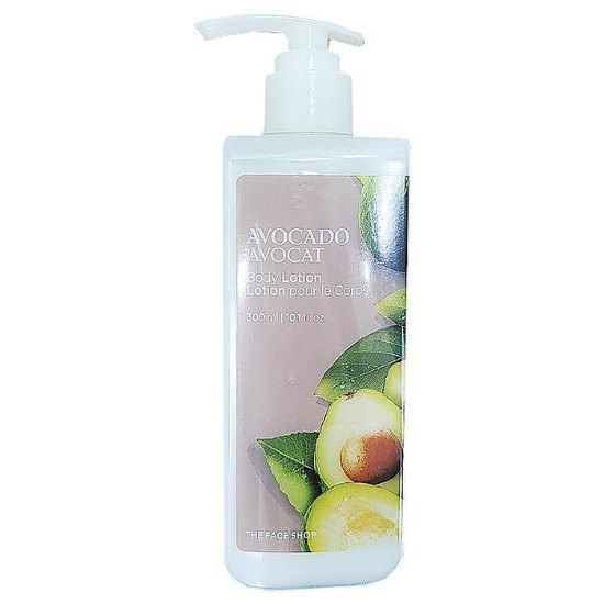 더페이스샵 아보카도 바디로션 고보습 건성 촉촉한 펌프형 바디케어 300ml, 2개