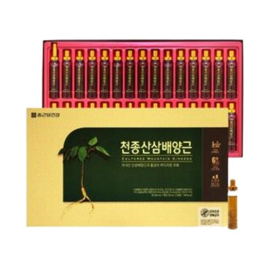 종근당건강 천종산삼배양근 (20ml x 30개입) x 10박스