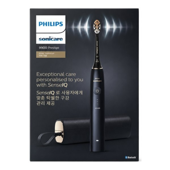 필립스 소닉케어 9900 프레스티지 전동칫솔 HX9992/22 미드나잇블루