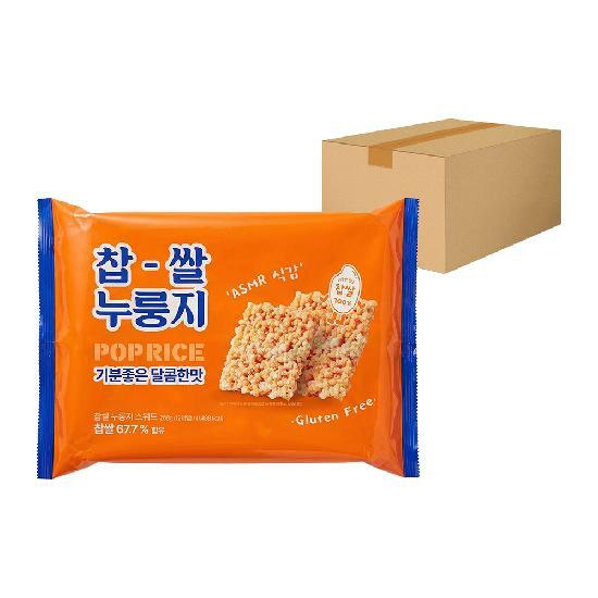 찹쌀 누룽지 스낵 쌀과자 스위트 288g 10개