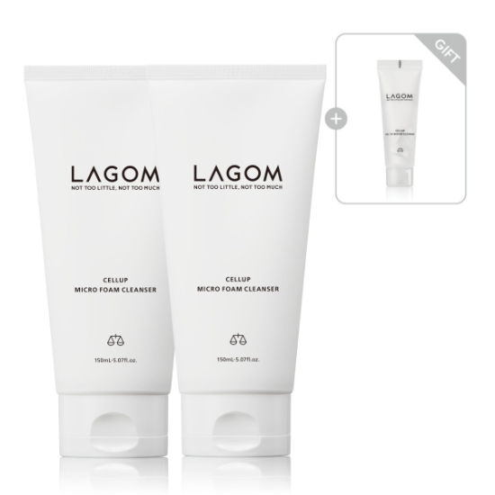 (신세계강남점)마이크로 폼 클렌저 150mL 듀오 세트 (+젤 투 워터 클렌저 30mL 증정)