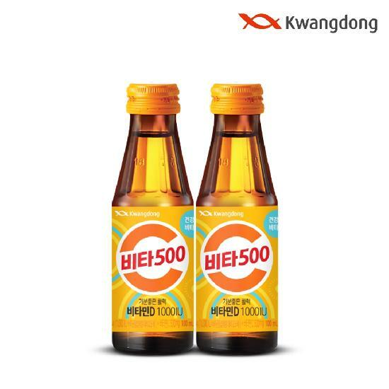 광동 비타500 기분좋은활력 비타민D 100ml x 50병