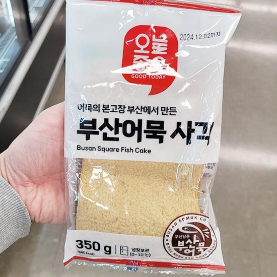 오늘좋은 부산어묵 사각 350g b800402 (29257832)