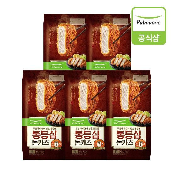 풀무원 통등심돈카츠 450g 5개