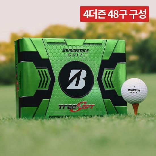 4더즌 총48구 브리지스톤 트레오 소프트 2.0 골프공.