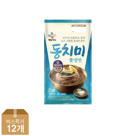 CJ 동치미 물냉면 (2인) 908g x12개