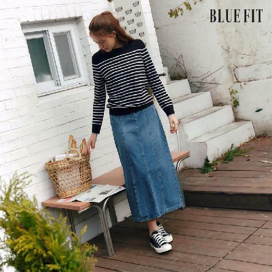 [삼성카드5%할인][론칭가 79,000원→2만원↓] 블루핏 26SS 스트라이프 니트 3종 5