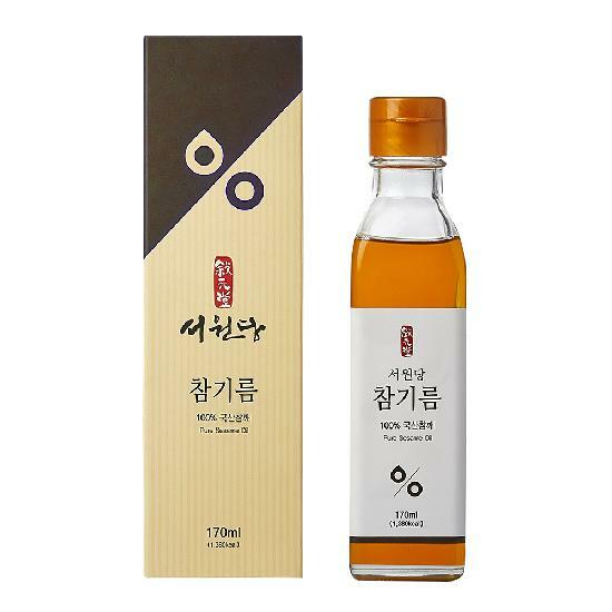 서원당 주문 후 갓 짠 강원도 참기름 170ml