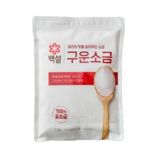 CJ 백설 구운소금 1kg, 1개