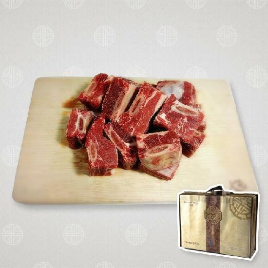 실속 삼삼한 호주산 LA찜갈비 선물세트 1KG*4팩 총 4KG