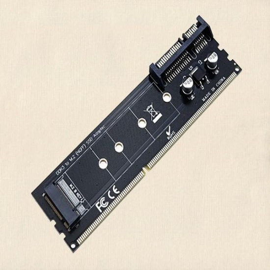 [A4027_PG219516][하프클럽/셀러허브 가전]Coms DDR3 슬롯 to M.2 Key B NGFF SSD