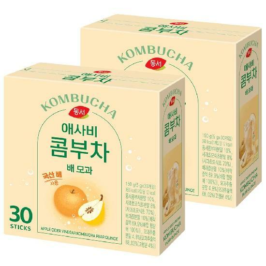 동서 애사비 콤부차 배모과 30Tx2개
