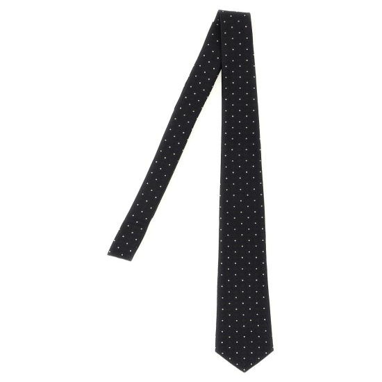 [해외배송] 26FW 생로랑 넥타이 SA341167BM BLACK