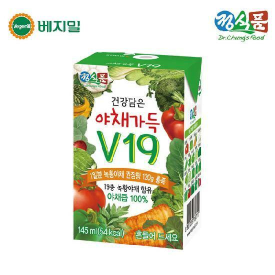 정식품 건강담은 야채가득 V19 145mlx48팩