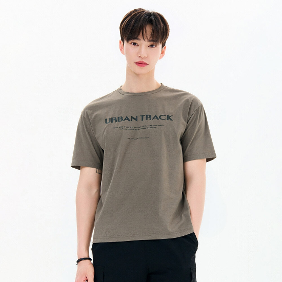 남성 쿨 그래픽 반팔 티셔츠 FCRK5823E0VYS