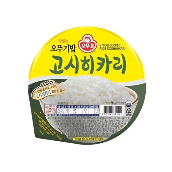 [(주)셀러허브]오뚜기밥 고시히카리 (210GX3) 6개