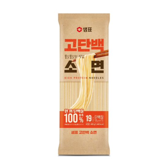 (신세계의정부점)샘표 고단백 소면 400g