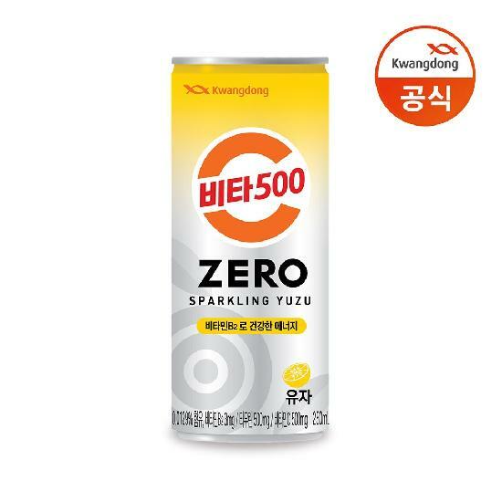 광동 비타500 제로 유자 스파클링 250ML 24개