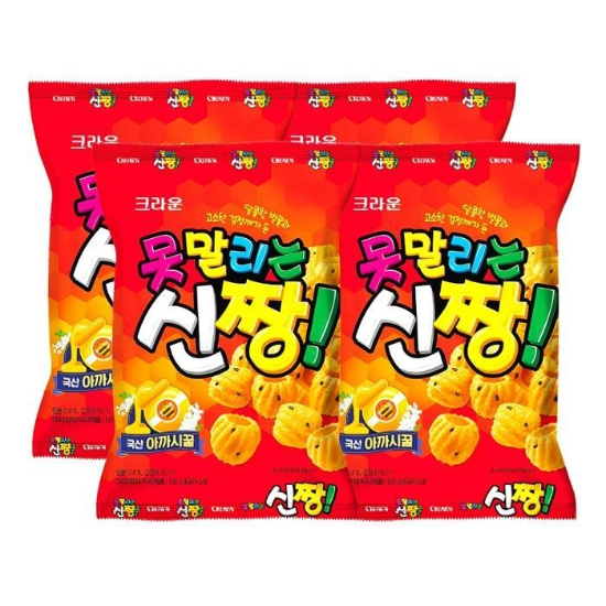 크라운 못말리는 신짱 120g x 4개