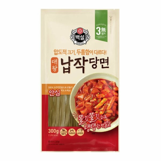 (신세계센텀점)CJ 백설 대왕 납작당면 300g