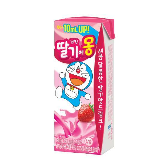딸기에몽 190ml x 24개