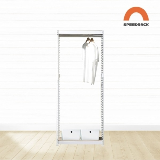 스피드랙 행거 W1000XD500XH1200X2단X행거봉1개 드레스룸11021229588947