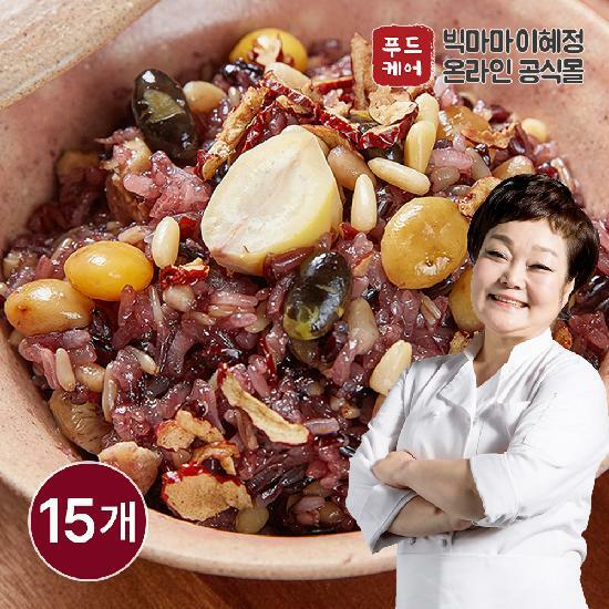 빅마마 이혜정의 꽉찬 수제 영양밥 120g x 15개