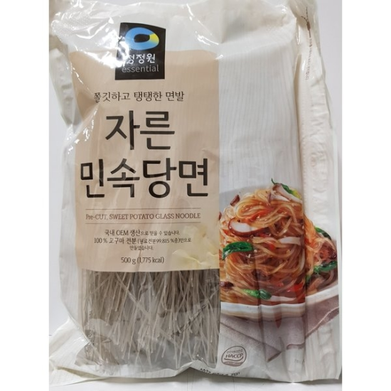 (신세계의정부점)청정원 민속자른당면 500g 1개