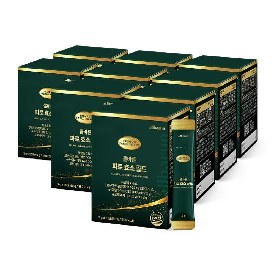 올바른 파로 효소 골드 30포 9박스 (총 270포 9개월분)