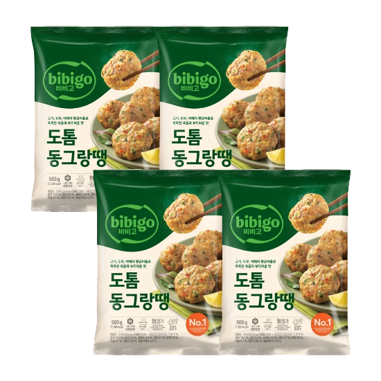 CJ제일제당 비비고 도톰동그랑땡 560g x4개