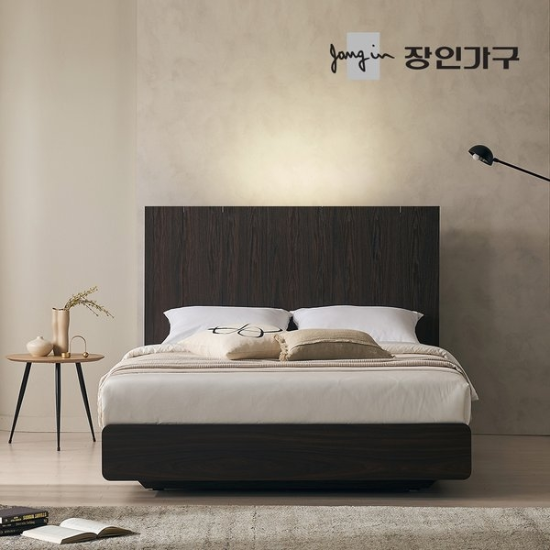 까르뎅차콜 E0등급 LED 호텔 평상형 침대프레임 퀸 Q
