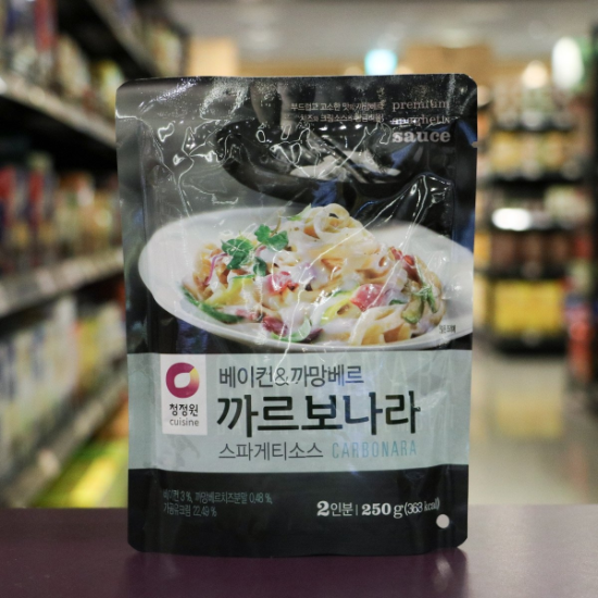 (신세계의정부점)청정원 까르보나라 스파게티 소스 250g