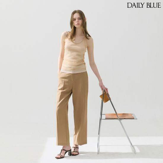 [롯데카드5%할인]26SS 최신상! 데일리블루 린넨 블랜디드 팬츠 3종 5