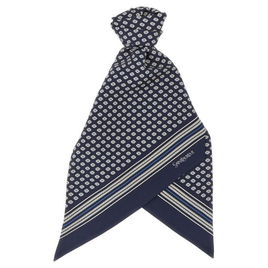 [해외배송] 26FW 생로랑 머플러 스카프 SA340975BM NAVY