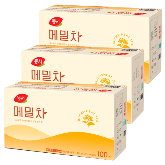 동서 메밀차 100T x 3개