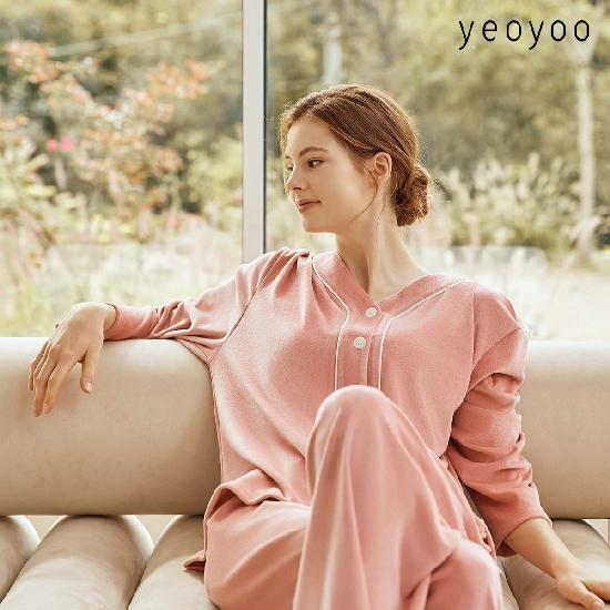 [삼성카드5%할인]여유(yeoyoo) 울트라극세사 파자마 2세트(여성) 5