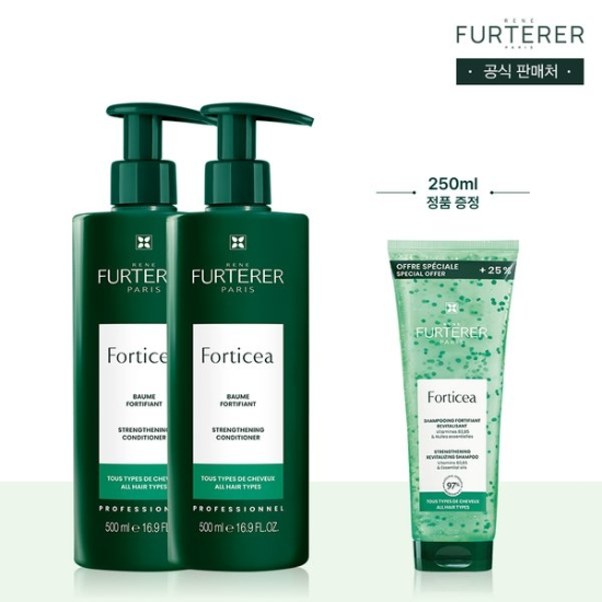 (신세계강남점)포티샤 슈퍼볼륨 마스크 500ml 듀오(+3.2만원 상당 포티샤 샴푸 250ml)