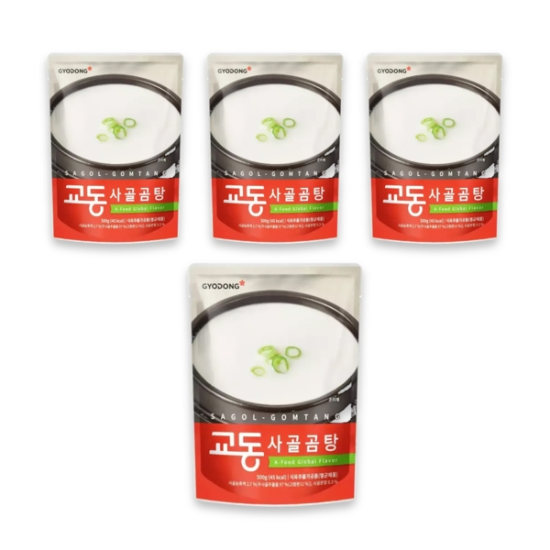 교동식품 사골곰탕 500g x 4팩