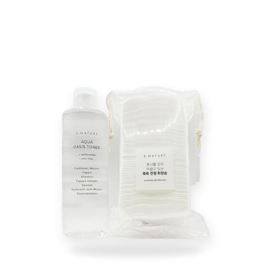 에스네이처 아쿠아 오아시스 토너 300ml x3SET(SH)