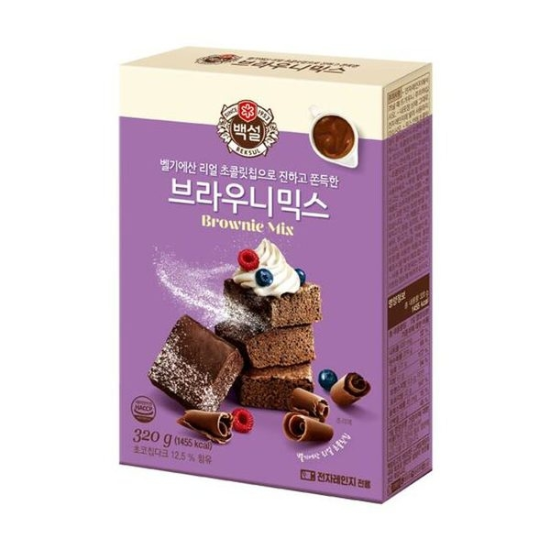 (신세계센텀점)CJ 백설 브라우니믹스 320g