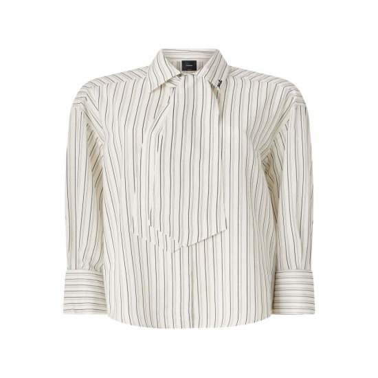 [해외배송] 26FW 핑코 셔츠 107482 A33QZZ1 Bianco nero
