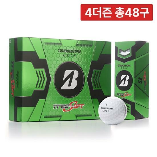 4박스 총48구/브리지스톤 NEW 소프트 골프공.