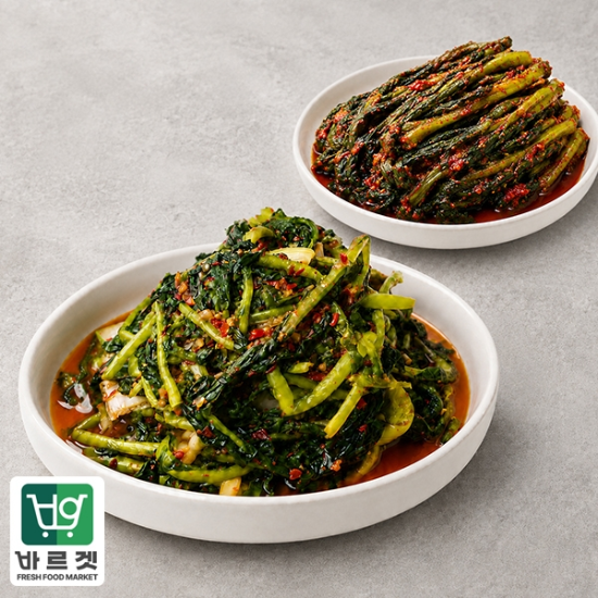 전라도전통함평김치 열무김치3kg+갓김치2kg 국내산재료 당일제조 바르겟