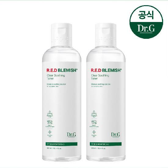 닥터지 레드 블레미쉬 클리어 수딩 토너 300mL 1+1